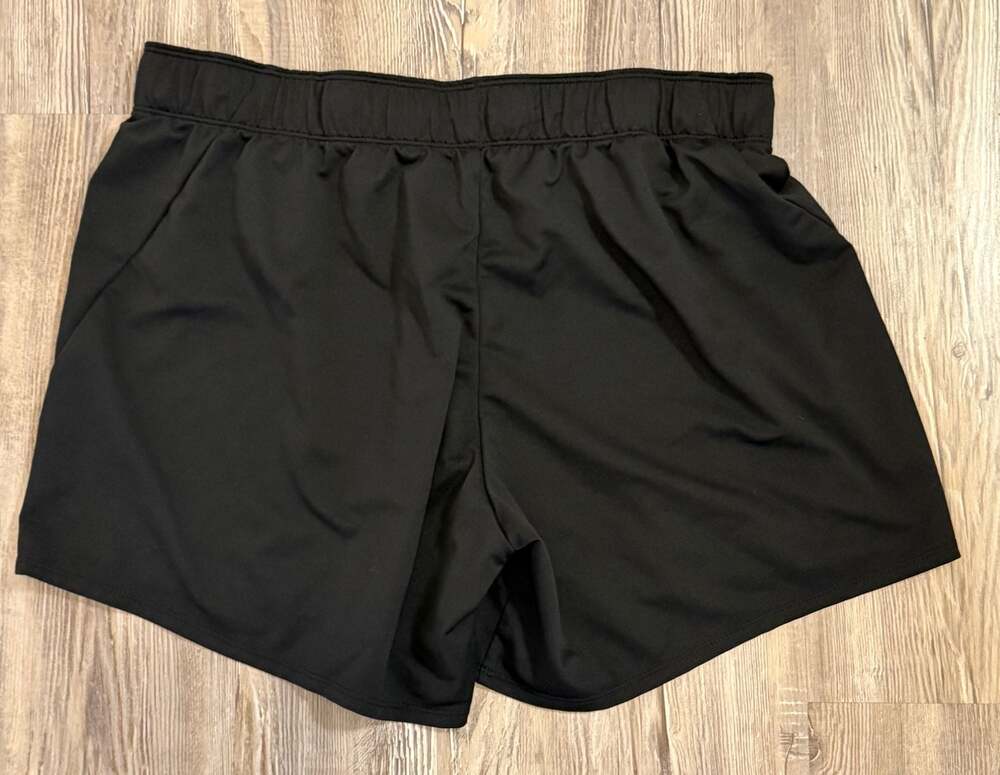 Nike Women's Black Dri-FIT Athletic Running Shorts - Picture 2 of 6